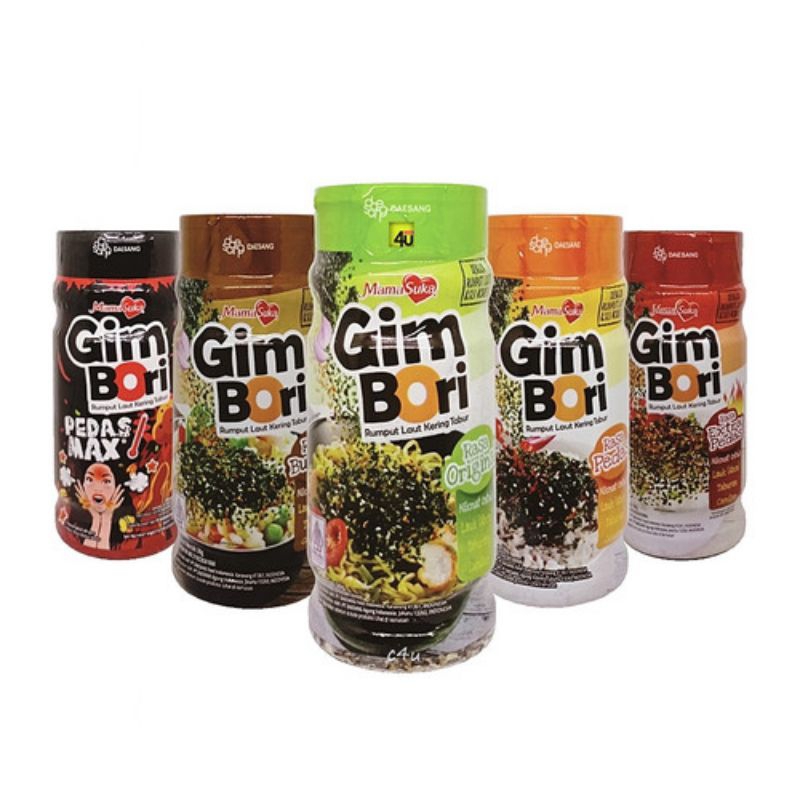 

MAMASUKA GIM BORI BOTOL ORIGINAL | EXTRA SPICY Murce NETTO 30 GR