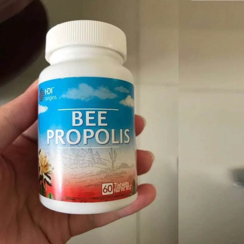 Bee Propolis HDI Kekebalan Tubuh Isi 60 Tablet Original 100% Murah