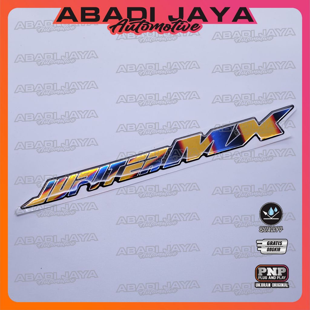 Emblem yamaha jupiter mx / emblem timbul yamaha jupiter mx / emblem titanium jupiter mx / emblem yam