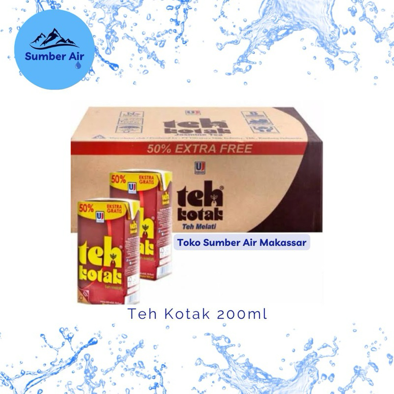 

Teh Kotak 200ml (1 dus isi 24 kotak)