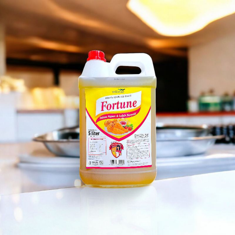 

HG Andalan Goreng Gorengan: Minyak Goreng Sawit FORTUNE JERRY-CAN 5 LITER Tahan Panas Lebih Renyah &