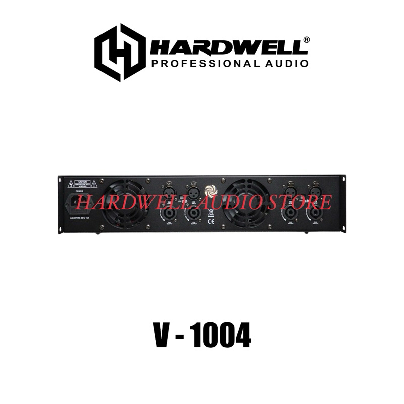 Power Amplifier 4 Channel Hardwell V 1004 / V1004 Original Hardwell Power 4 Channel