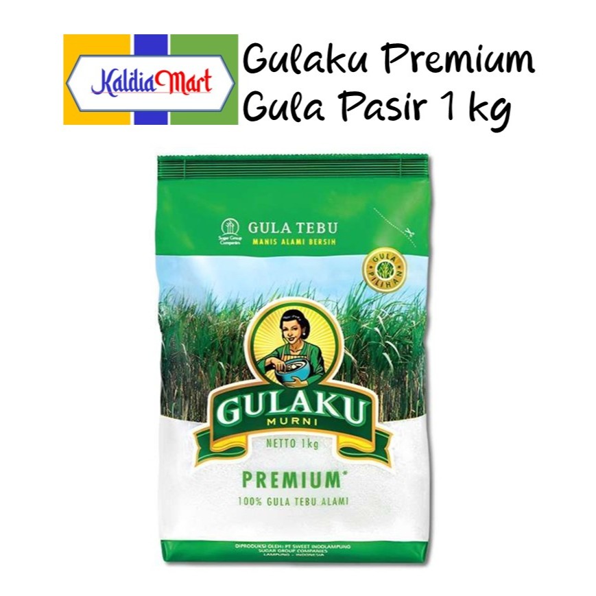 

GULA PASIR GULAKU PREMIUM KEMASAN HIJAU 1 KG