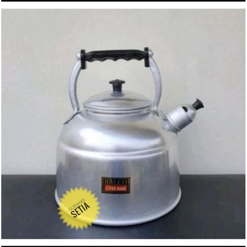 ceret air/teko halco bunyi almunium 24 cm