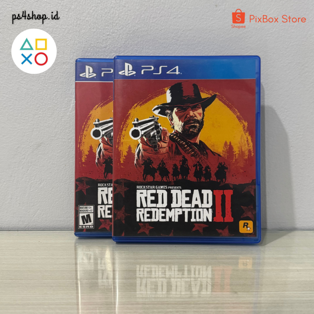 BD Kaset PS4 Red Dead Redemption 2 Bekas Second Original | Game Open World Terbaik RDR 2 PlayStation