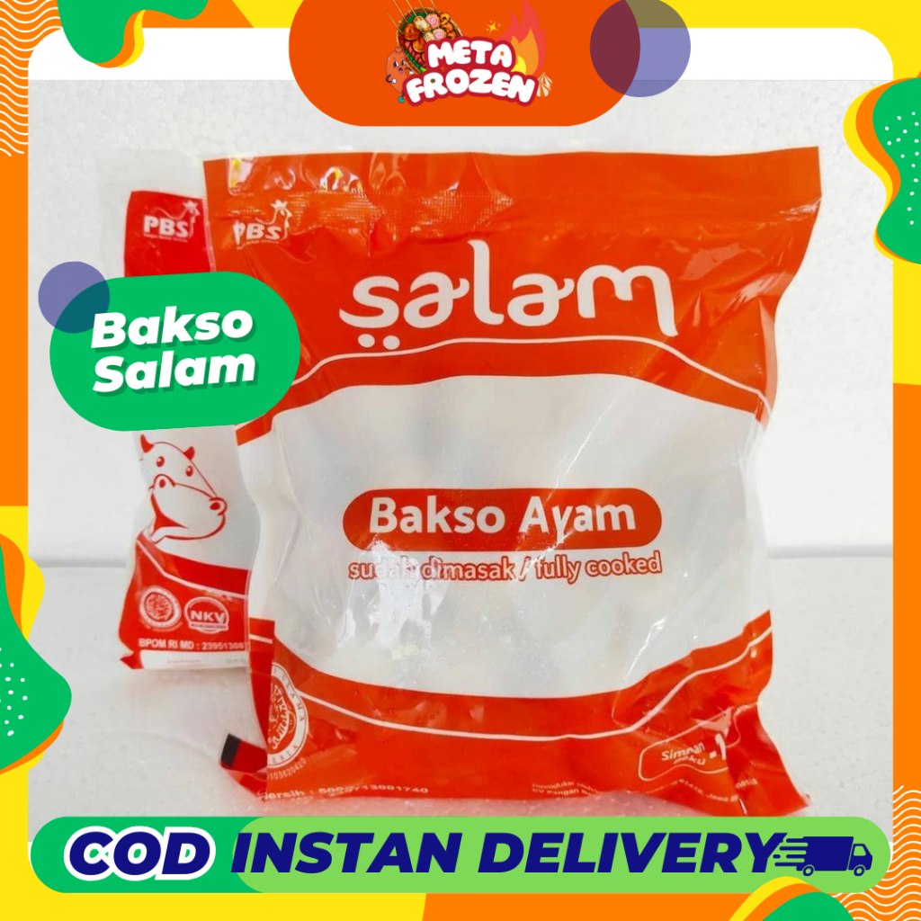 

Bakso Salam Ayam (500 gram – Isi 50 pcs)
