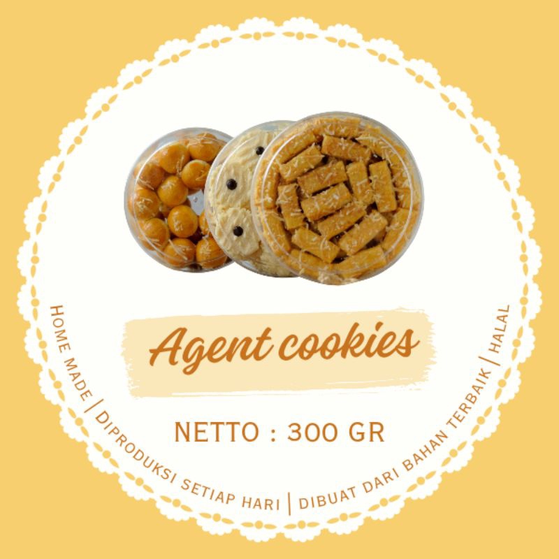 

Aneka kue kering ( NASTAR , CASTANGEL, DLL ) By AGENT COOKIES