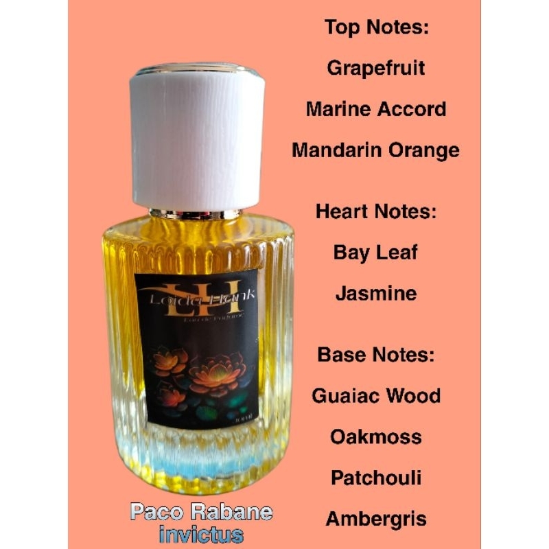 In the line of Paco Rabane invictus 30ml - extrait de Parfume - wangi sang juara