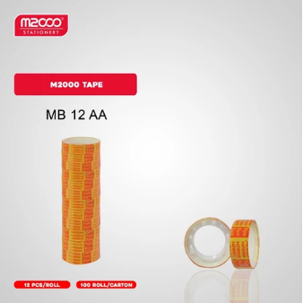 

M2000 Isolasi Kado Gold Tape MB-12 AA/Pita Perekat Selotip per 12 pcs