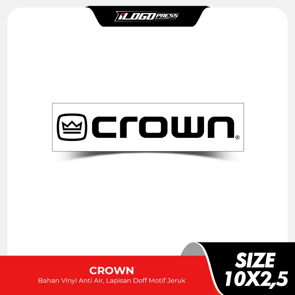

Stiker Sound System (BIJIAN) - CROWN