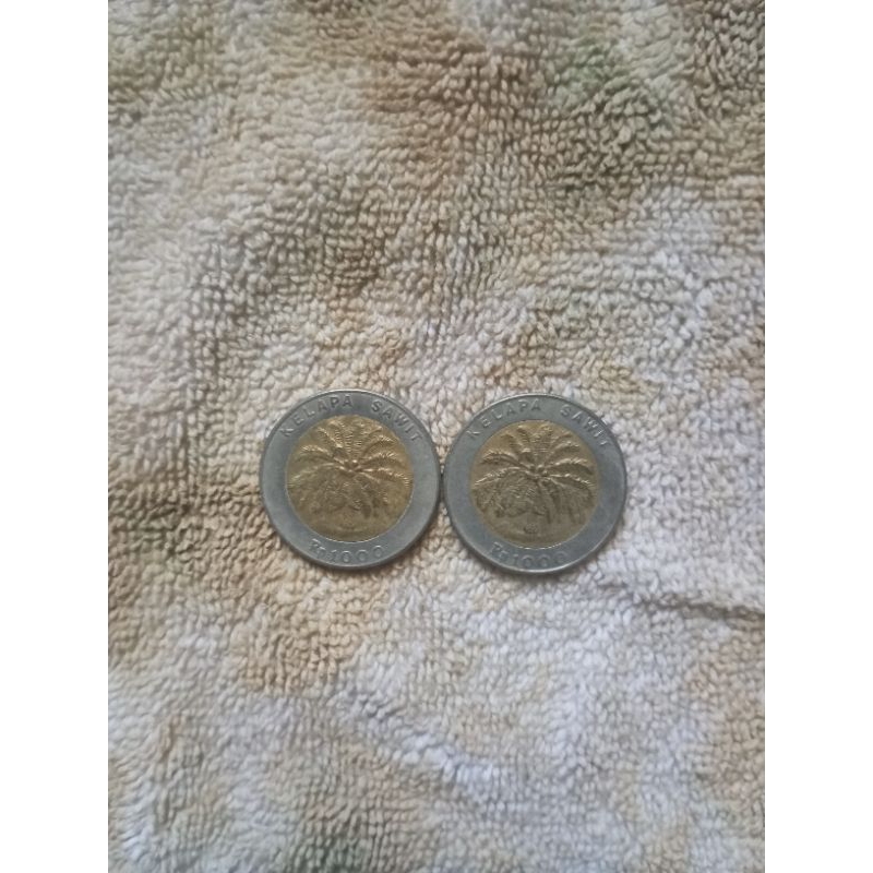 Koin 1000 Kelapa Sawit  || Tahun 1996