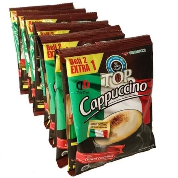 

TOP CAPPUCCINO 1Renteng [SATUAN] / Kopi Top Coffee Cappucino 25gr