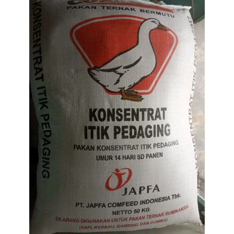 Konsentrat itik pedaging Comfeed 1kg pakan bebek entok
