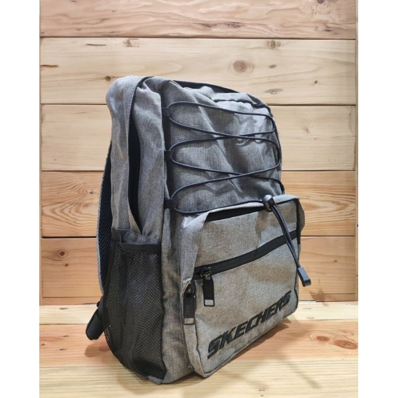 Skechers tas ransel unisex backpack grey original BNWT