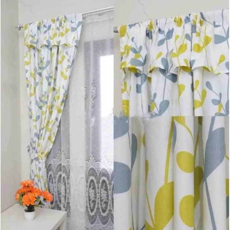 (baru) GORDEN SERUT PINTU / JENDELA / Gorden Pintu Model Serut Cocok Untuk Gorden Pintu Dan Gorden J