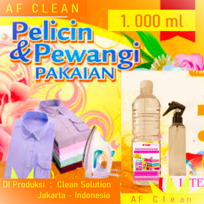 Pewangi Setrika Pakaian Laundry 1L - Sakura Pelicin Pewangi Baju