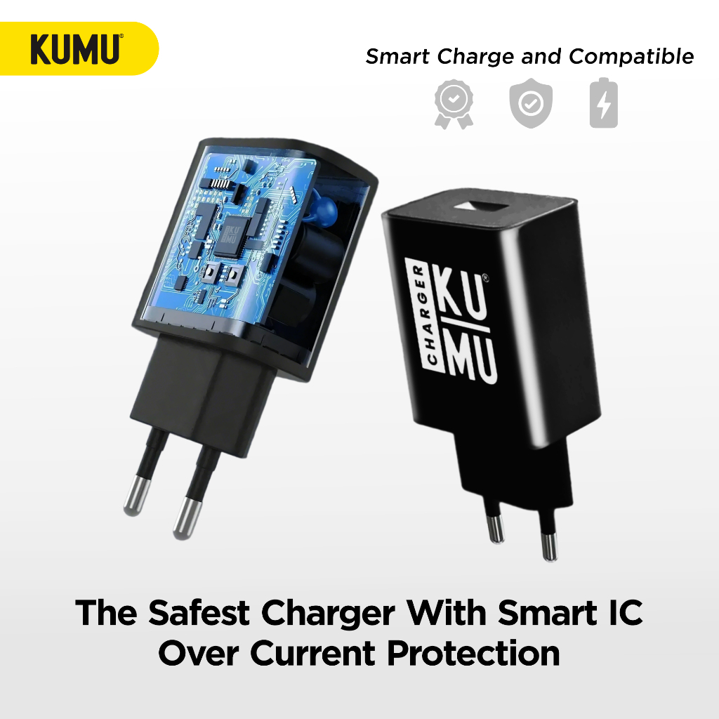 Adaptor Charger 15W GadgetKU GadgetMU