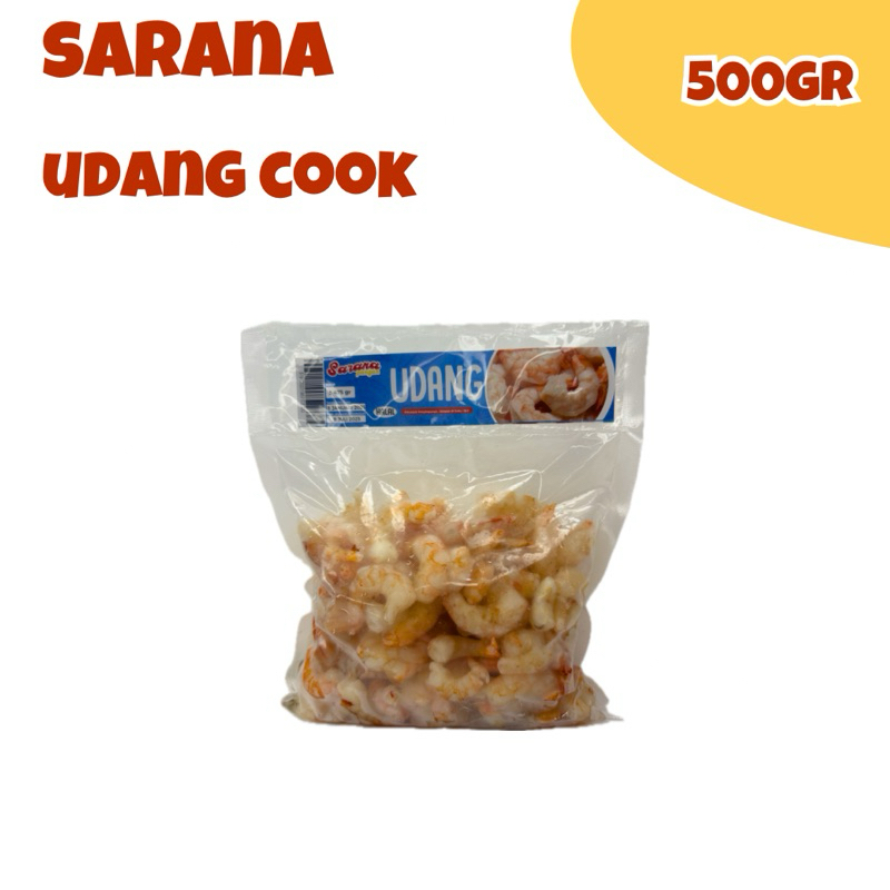 

Sarana Udang Cook 500gr//Udang Kupas