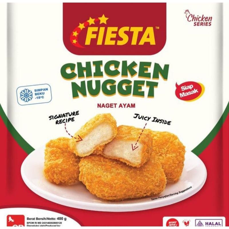 

FIESTA CHICKEN NUGGET 400GR