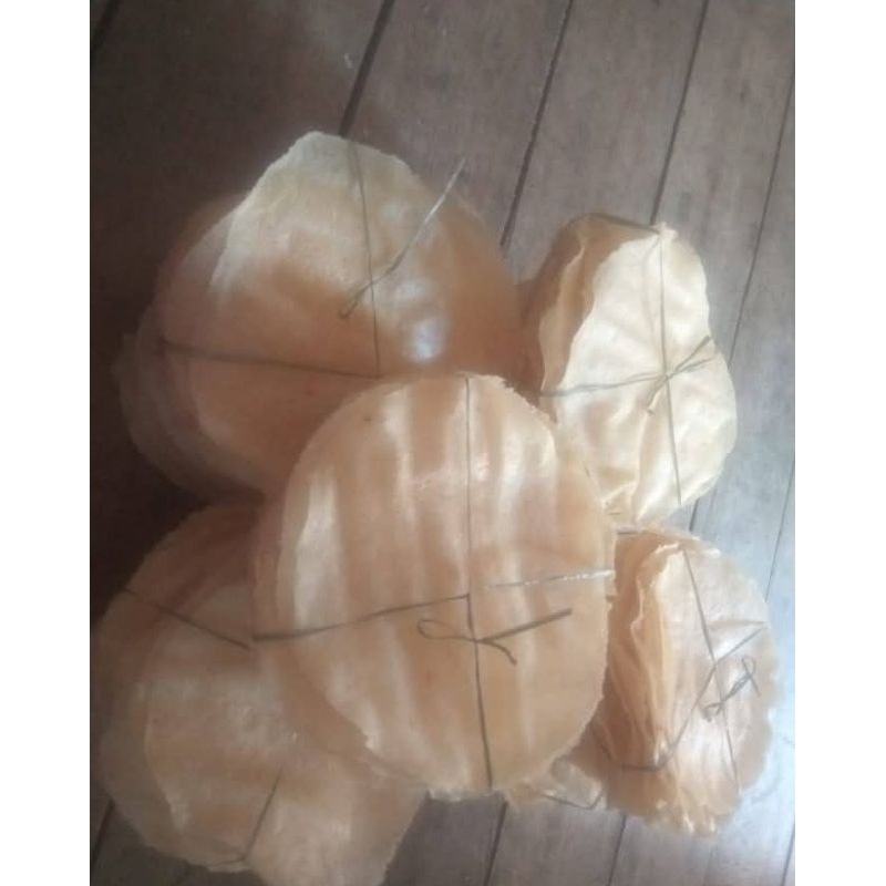 

krupuk opak kicimpring/opak singkong isi 10 pcs/ikat