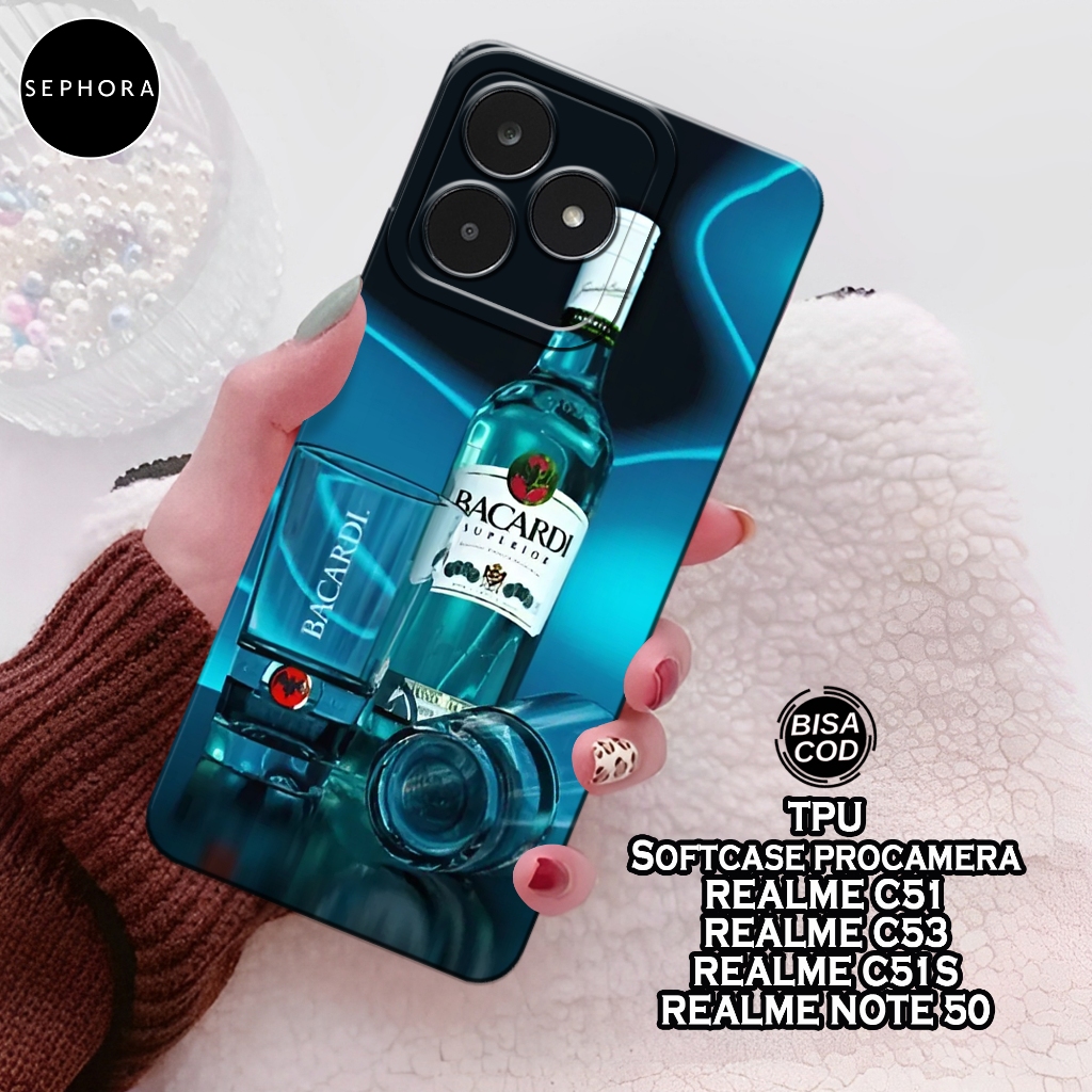 Case Realme C51/C53/C51s/Note 50 - Fashion Case Branded - Softcase Realme C51/C53/C51s/Note 50 - Cas