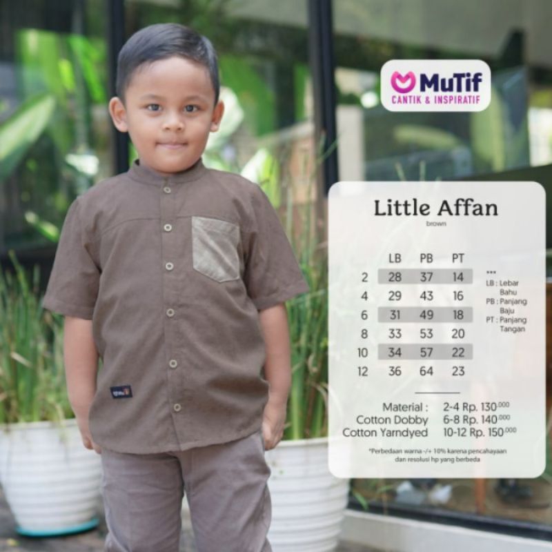 Little Affan Mutif