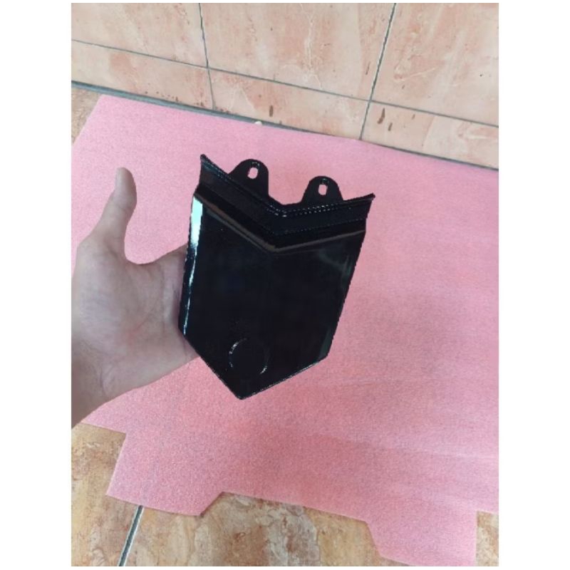 pet body viksen new sambungan body vixion new hitam glossy