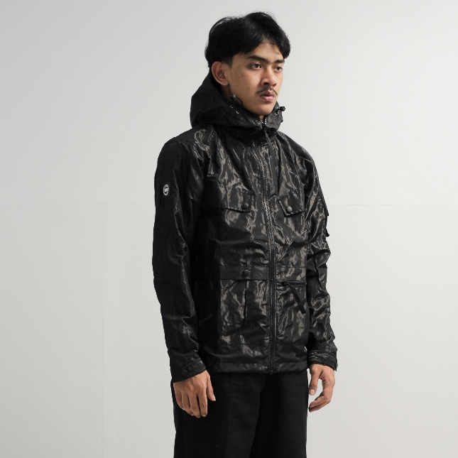 Troublemaker | Outwear Jacket - Rovers Black Glass