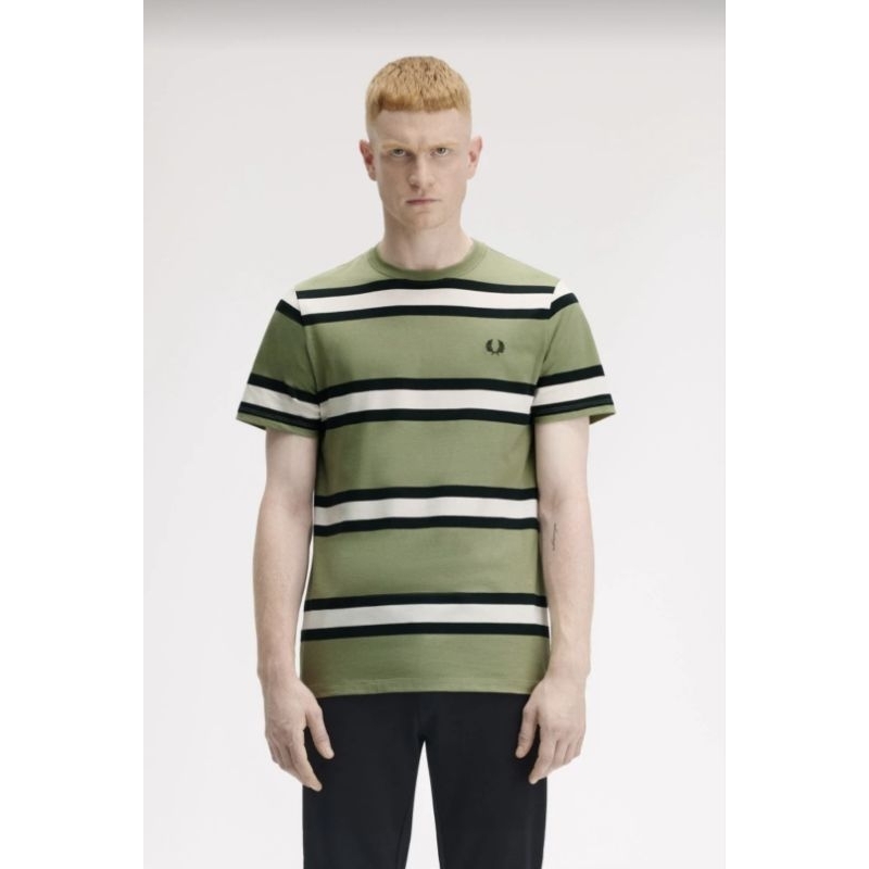 FRED PERRY BOLD STRIPE ORIGINAL TSHIRT NEW