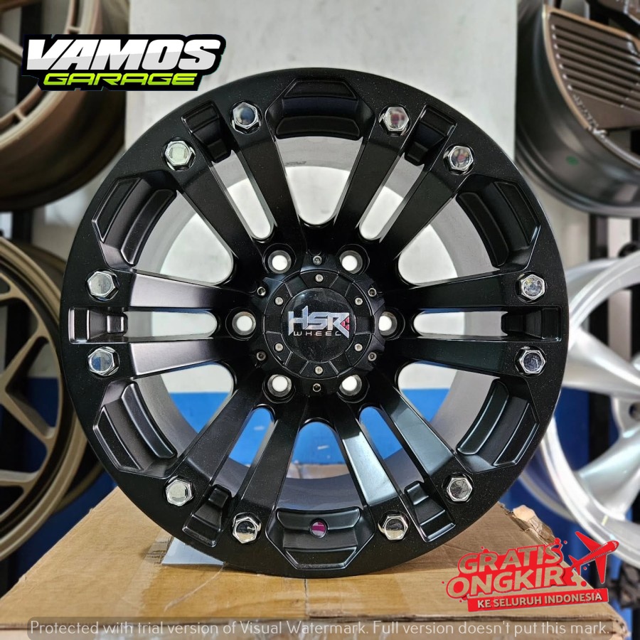 Velg Racing Hsr Model Offroad R15 Baut 6x139,7 Bisa Untuk Mobil Panther Pelek Hsr Wheel Jt69 Ring15