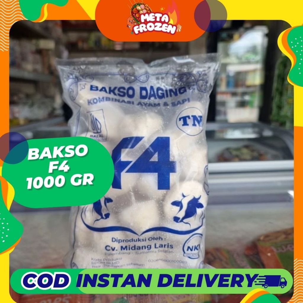

Bakso F4 1000 Gram