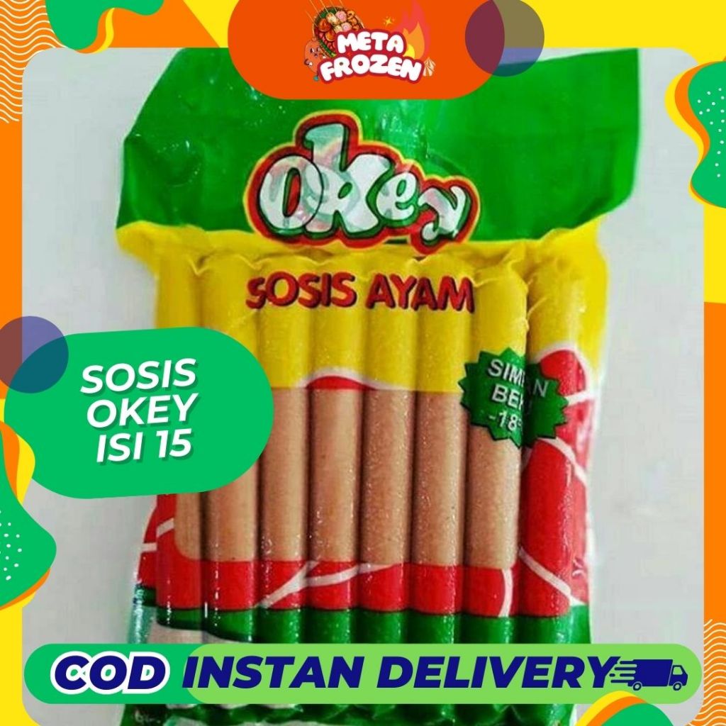 

Okey Sosis Ayam 500g – 15 Potong Sosis Lezat, Praktis, dan Ekonomis!