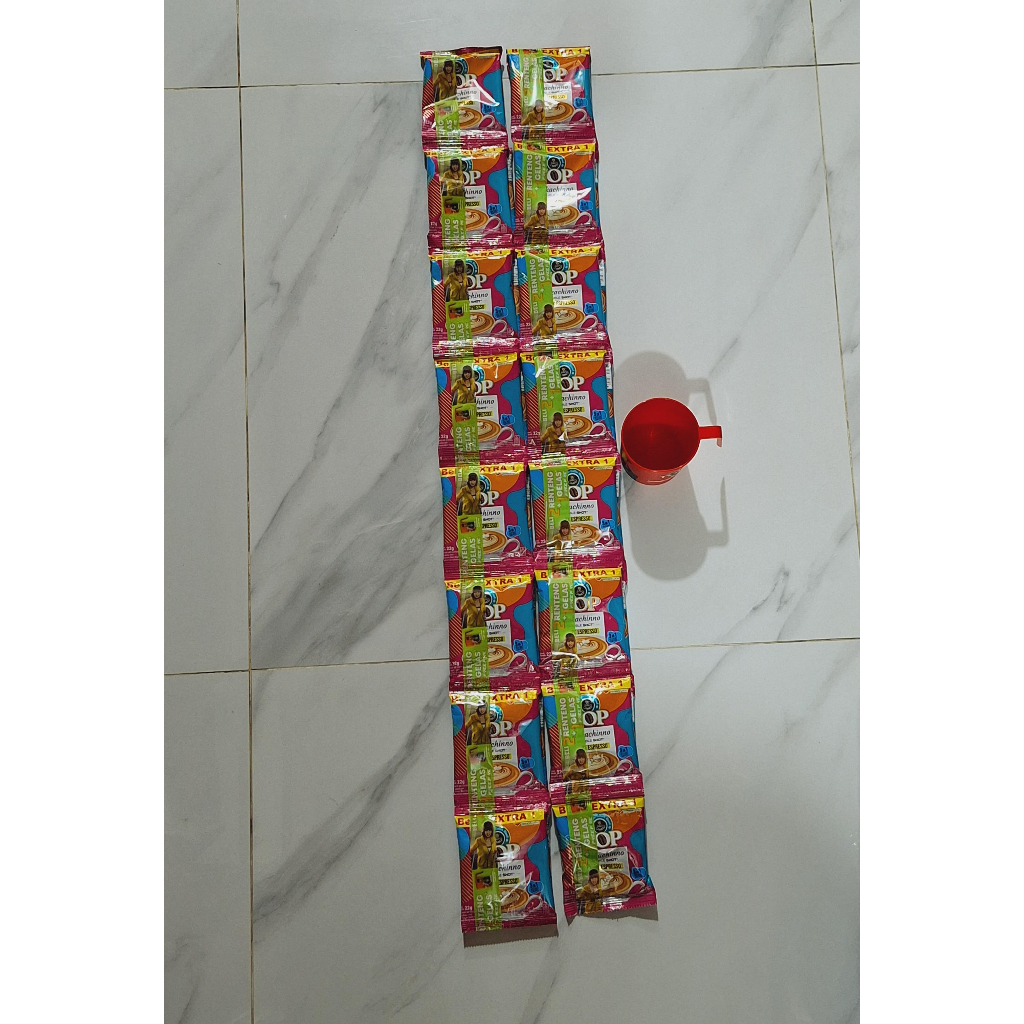 

Ready Top Mokachino Beli 2 Renceng Gratis 1 Gelas Plastik Cantik