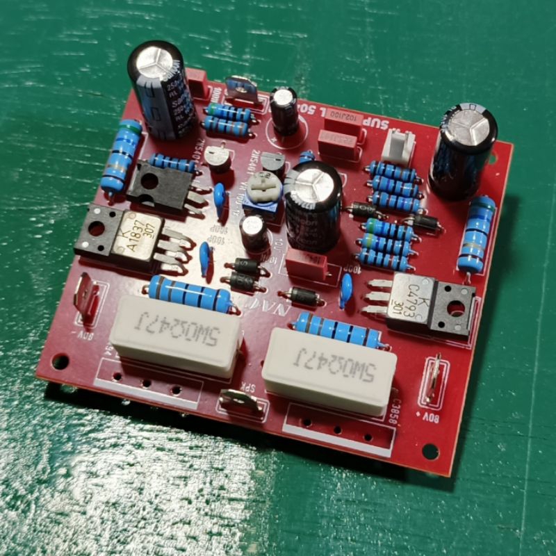 Kit driver socl 504 power 600w mono super ocl balap karakter flat komponen original high quality