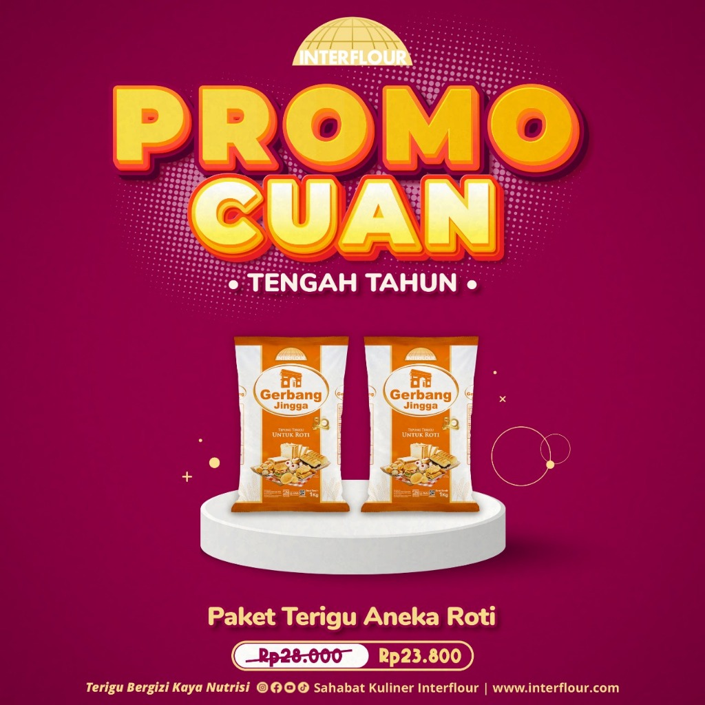 

Paket Tepung Aneka Roti