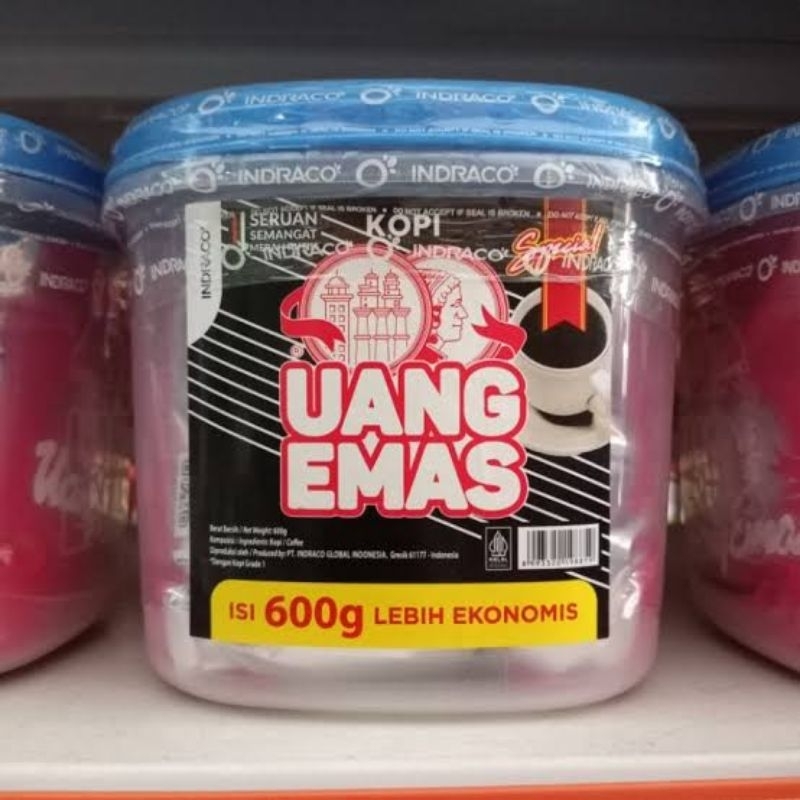 

Kopi Hitam Robusta Uang Emas 600 gram Tupper