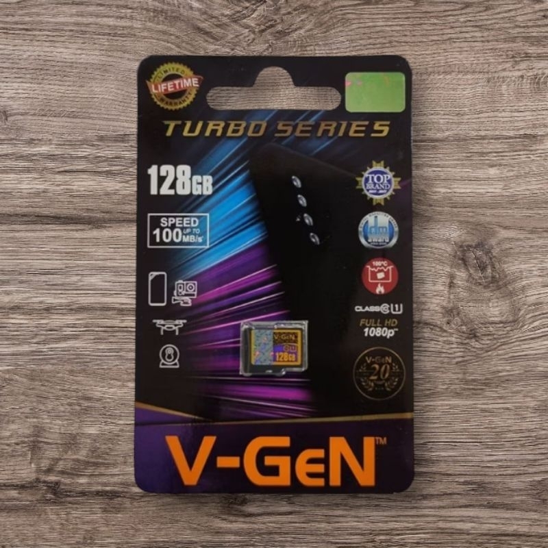 Vgen Memory Card MicroSD Turbo Series 128gb/64gb