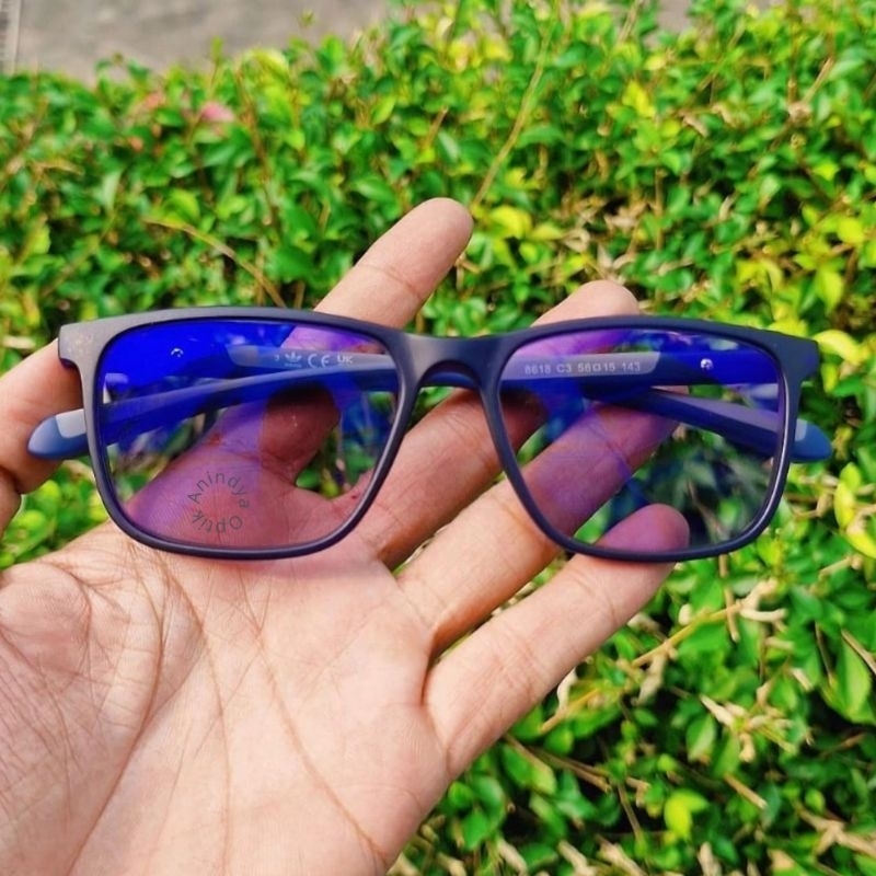 Kacamata Bluecromic Pria wanita Elegan Frame kacamata Minus