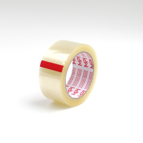 

3 Pcs Lakban Bening Ukuran Panjang 45 mm Panjang 80 Yard Merk MPI