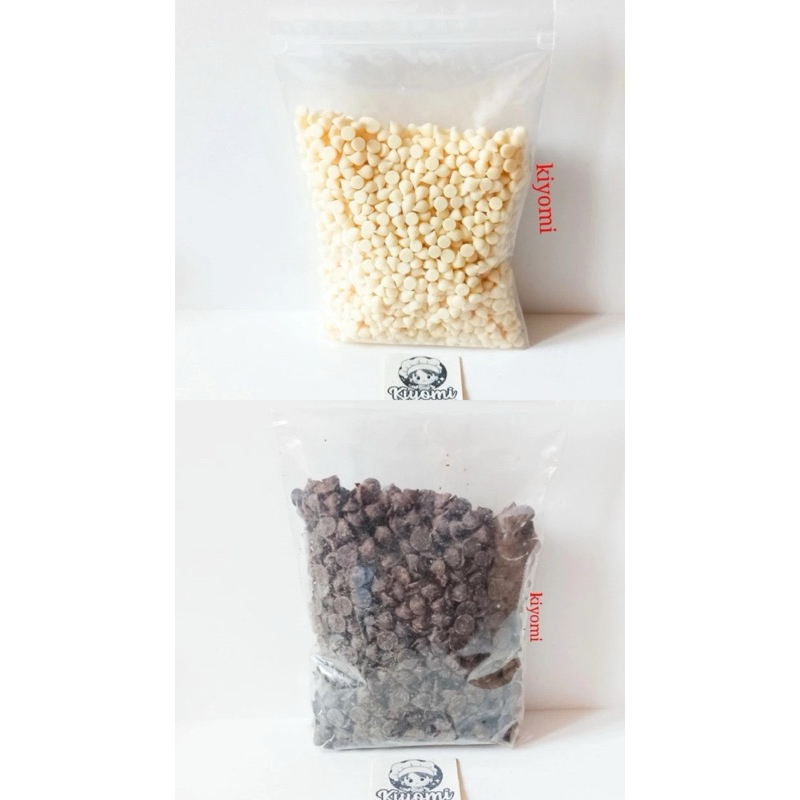

Tulip Chocolate Chip 1 Kg Dark Chips White Butiran Cokelat