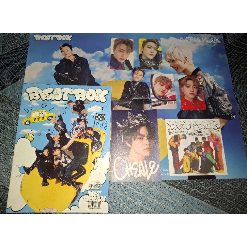 lelang album + pc NCT Dream Beat Box ver.