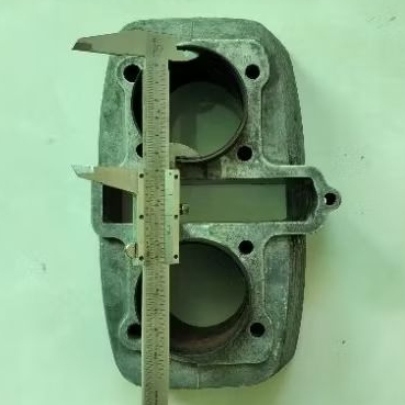 Blok Cylinder cilinder head B motor Honda CB 200 twin