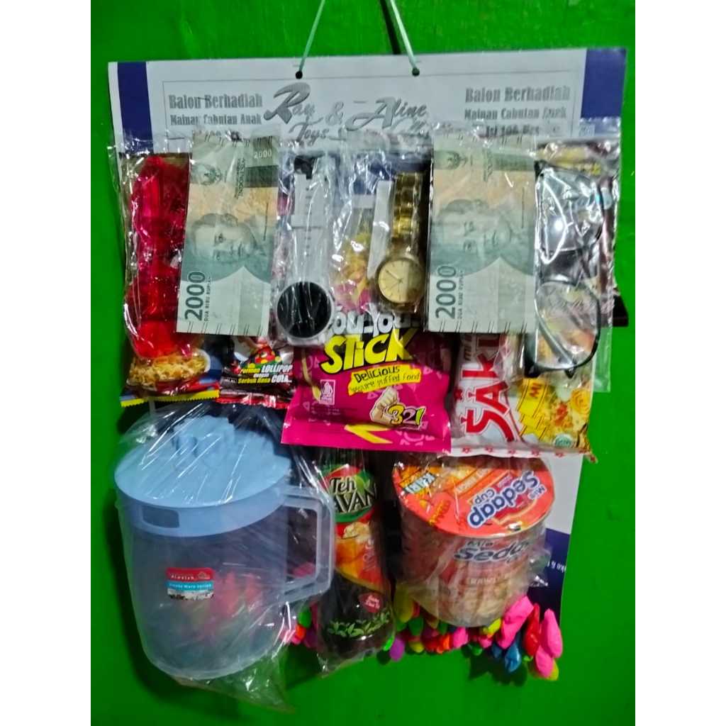 

Pasangan Colas Cabutan Berhadiah Cocok Untuk Warung Balon Hadiah Anak Isi 100 Eceran.1000