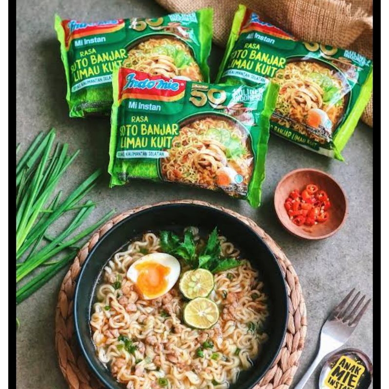 

INDOMIE SOTO BANJAR LIMAU KUIT