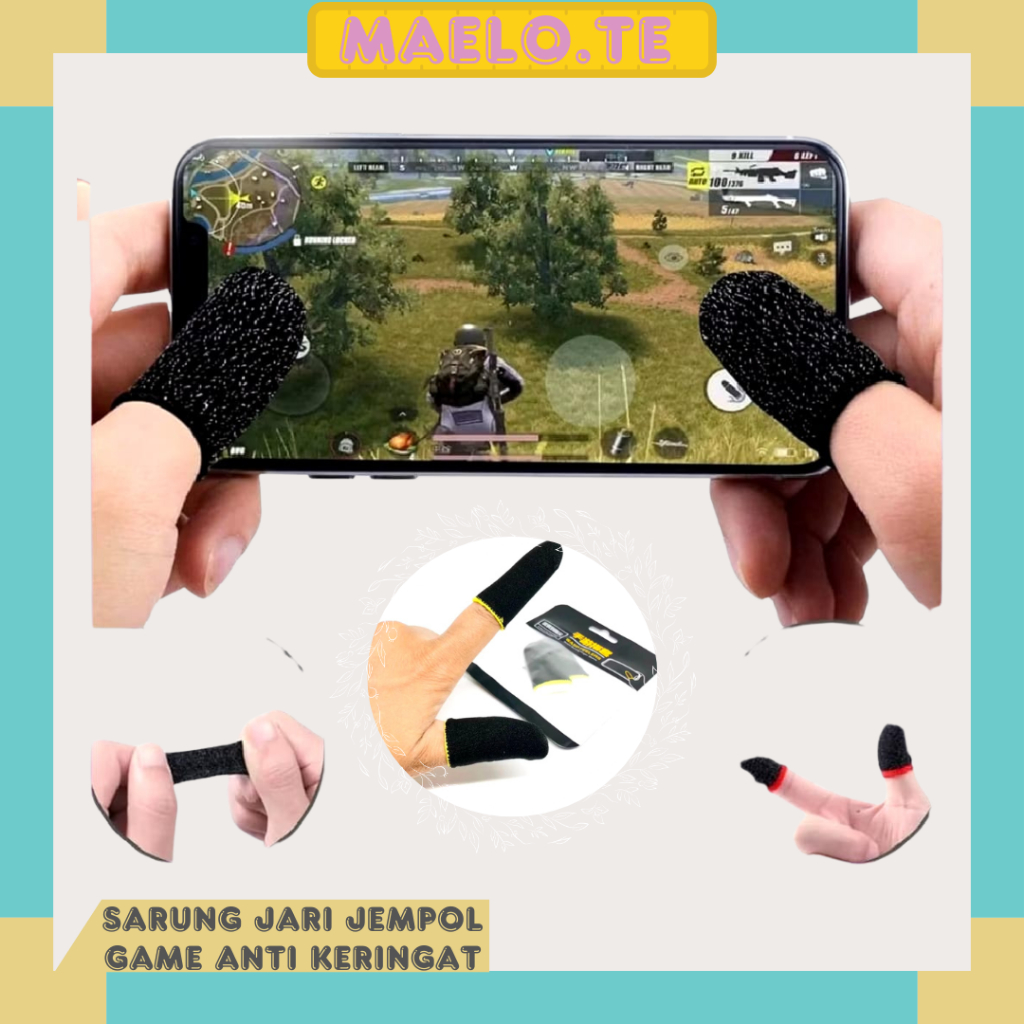 Sarung Tangan Jempol Game/Finger Cots For Game/Sarung Tangan Game