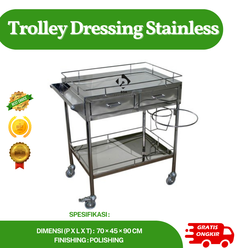 Trolley Dressing Stainless