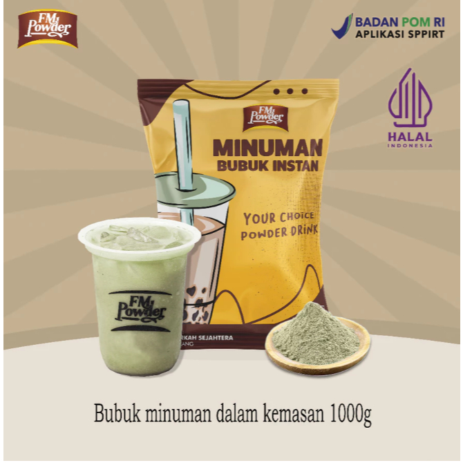 

minuman bubuk varian rasa 1KG , dengan varian rasa coklat,susu,buah,coffe dll.