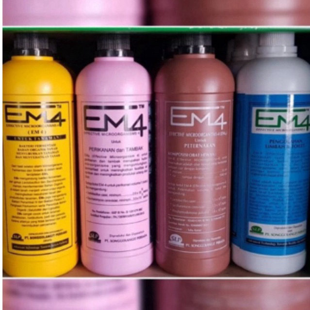 EM4 REPACK BOTOL 100ml EM4 Perikanan Peternakan Pertanian Limbah