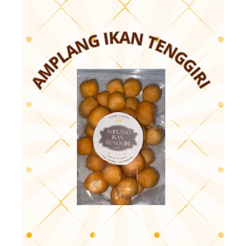 

AMPLANG IKAN TENGGIRI BALADO TANLISA