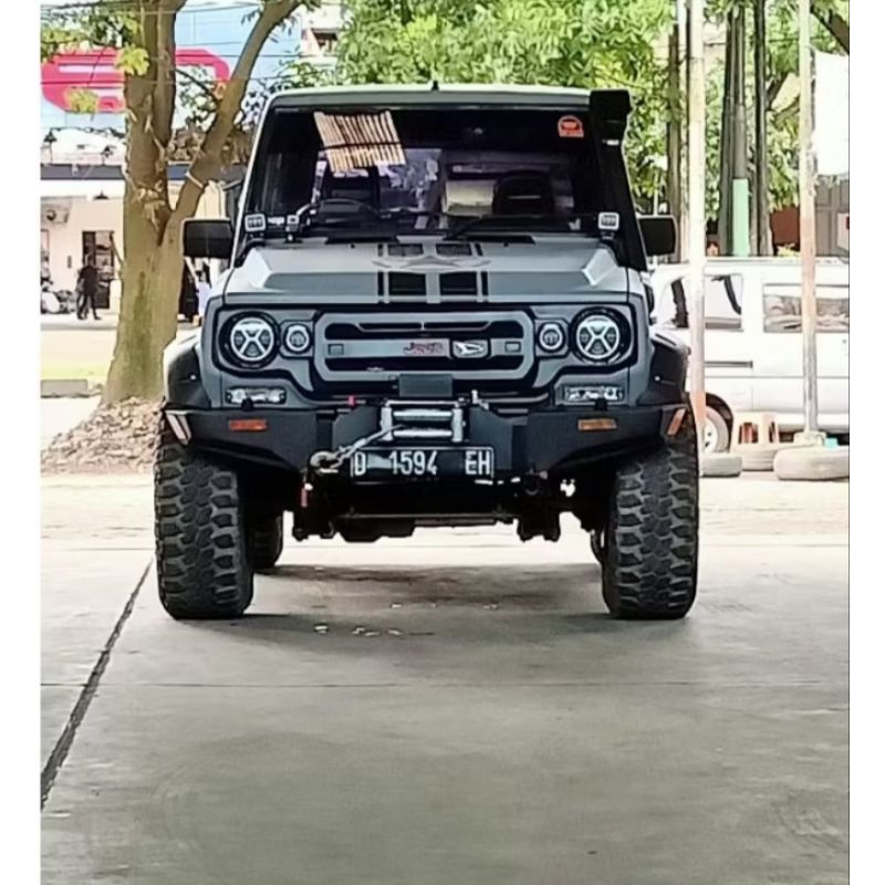 GRILL CUSTOM DAIHATSU FEROZA TAFT GT HILINE ROCKY MODEL RIBORN LAMPU BULAT